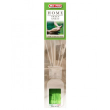 DEO HOME GREEN SPIRIT 125 ML гипоаллергенный ароматизатор для дома в стеклянном флаконе с бамбуковым