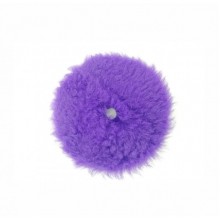 NW Полировальный круг меховой 125мм Purple long wool buffing pad