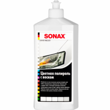 Цветной полироль с воском белый Sonax Nano Pro 0.5л. 296000