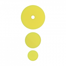 Полировальный круг комплект - полутвердый 75мм/54мм/34мм- желтый Au-33509E
