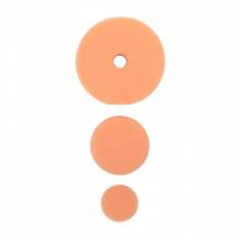 Полировальный круг комплект - полутвердый антиголограммный 75мм/54мм/34мм- оранж Au-33510O