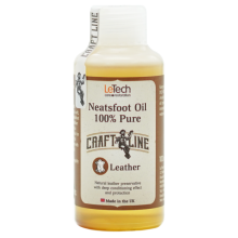 Letech Костное масло c запахом дегтя 100ml (Neatsfoot Oil Birch) 100% Pure.