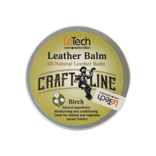 Letech Натуральный Бальзам для кожи с запахом дегтя 60ml (Leather Balm Birch)