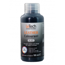 LeTech Краска для кожи 100мл (Leather Colourant) Black EXPERT LINE