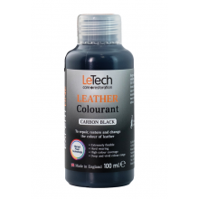 LeTech Краска для кожи 100ml (Leather Colourant) Black Carbon EXPERT LINE