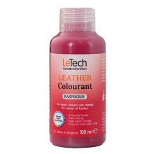LeTech Краска для кожи 100мл (Leather Colourant) Raspberry EXPERT LINE
