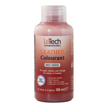 LeTech Краска для кожи 100мл (Leather Colourant) Red Oxide EXPERT LINE