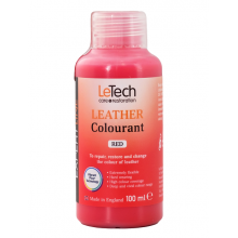 LeTech Краска для кожи 100мл (Leather Colourant) Red EXPERT LINE
