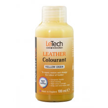 LeTech Краска для кожи 100мл (Leather Colourant) Yellow Oxide EXPERT LINE