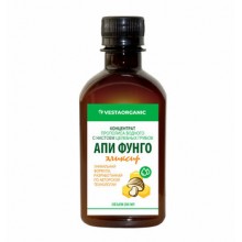 VESTA ORGANIC АПИ ФУНГО ЭЛИКСИР (концентрат прополиса водного с с настоем целебных грибов) 200мл