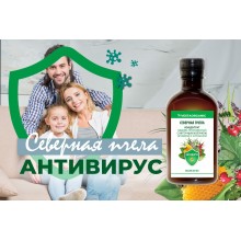 VESTA ORGANIC БАЛЬЗАМ СЕВЕРНАЯ ПЧЕЛА АНТИВИРУС 200мл