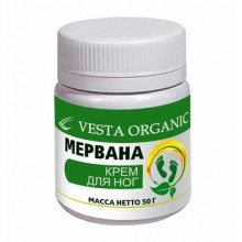 VESTA ORGANIC КРЕМ ДЛЯ НОГ МЕРВАНА 50ГР