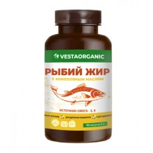 VESTA ORGANIC РЫБИЙ ЖИР 180КАПСУЛ